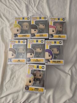 BTS Funko Pop Set