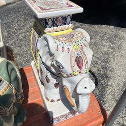 Antique/ Vintage Ceramic Elephants 