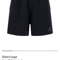 Balenciaga Nano BB fleece shorts Size L