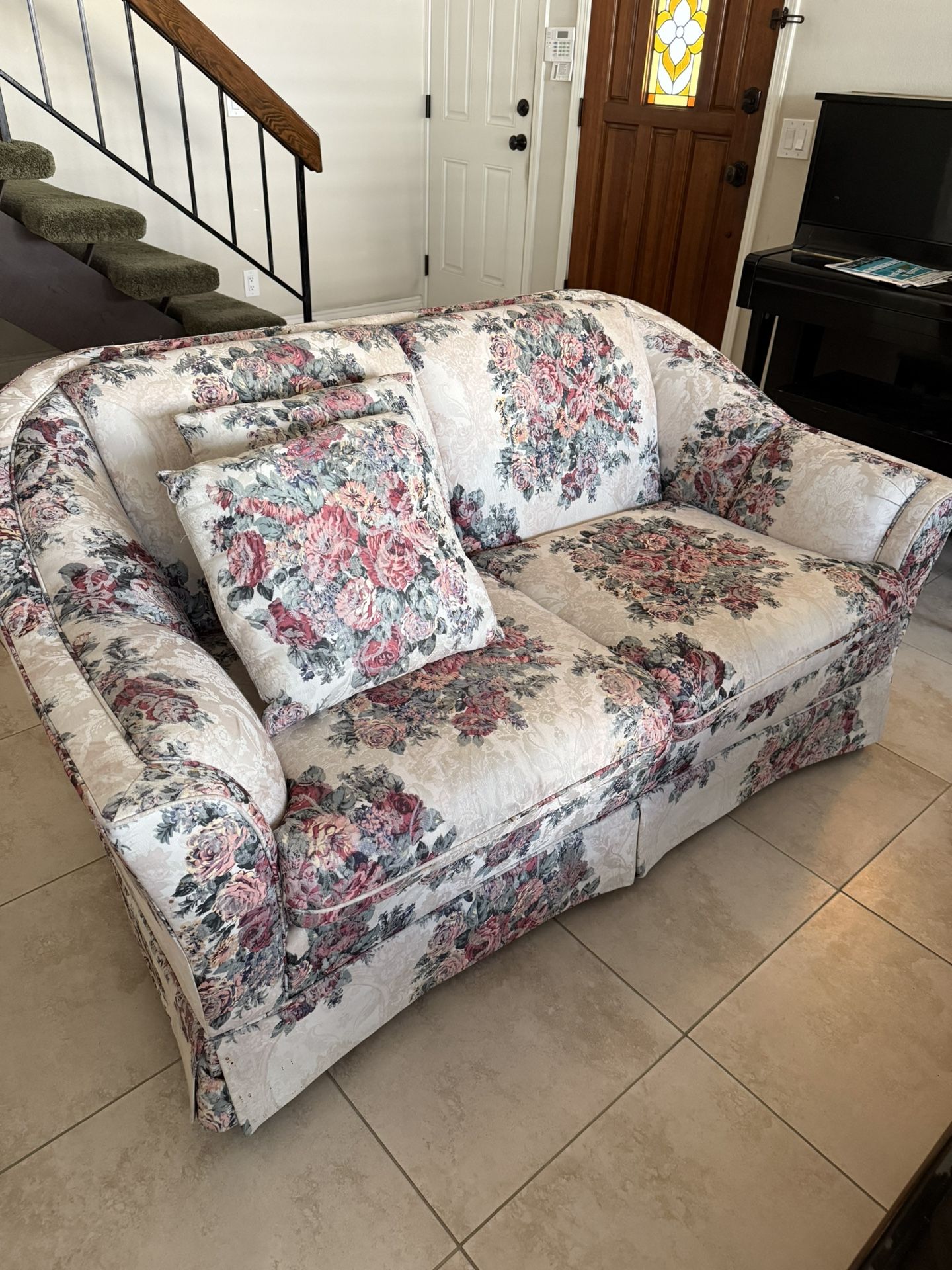 Sofa and Loveseat