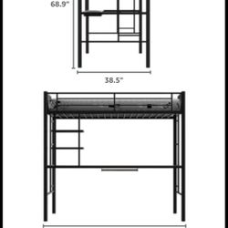 Loft Bed With Desk 