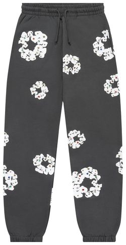 Denim Tears- Rhinestone Cotton Wreath Sweatpants