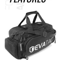 BNIP: EVATAC HYBRID DOUBLES AS A DUFFLE BAG OR CONVERTS INTO A BACKPACK