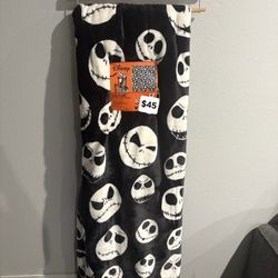 Nightmare Before Christmas Jack Blanket