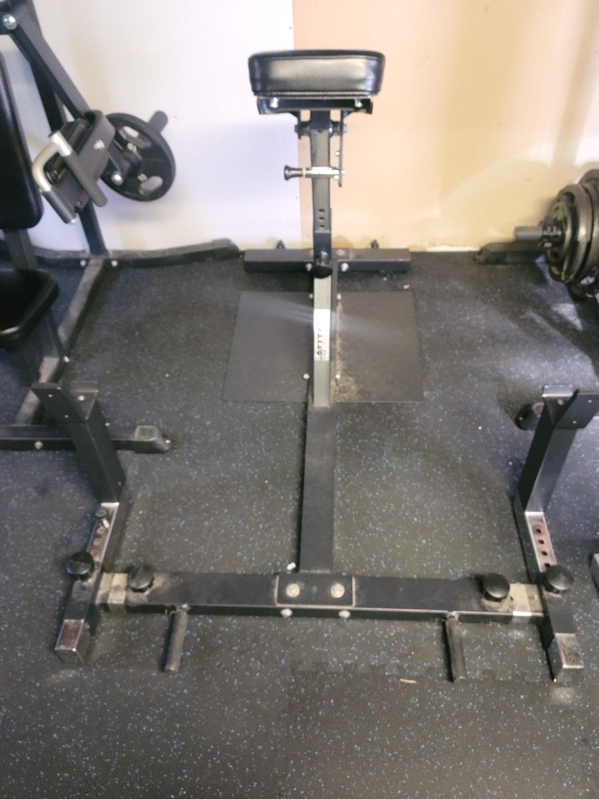 Titan Fitness Chest Supported Adjustable Row Bench. 