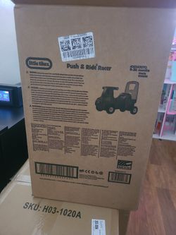 Little Tikes Push &ride Racer
