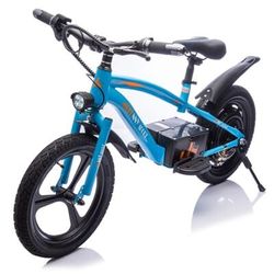 Kids Electric Balance Bike Blue
