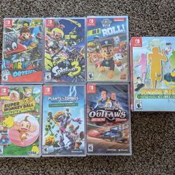 Brand New/ Sealed Switch Games