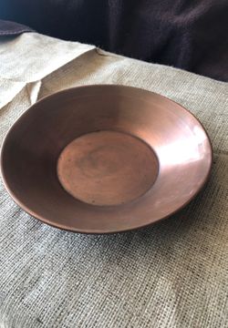 Copper dish