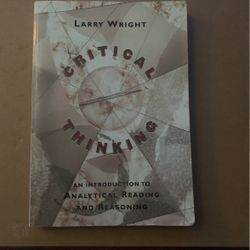 Critical Thinking