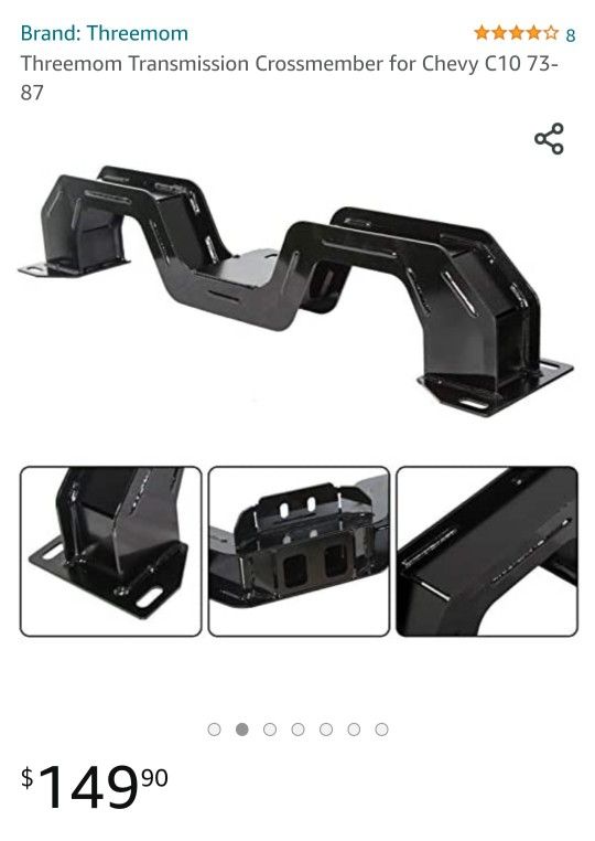 Chevy C10 73-87 T56 Transmission Crossmember