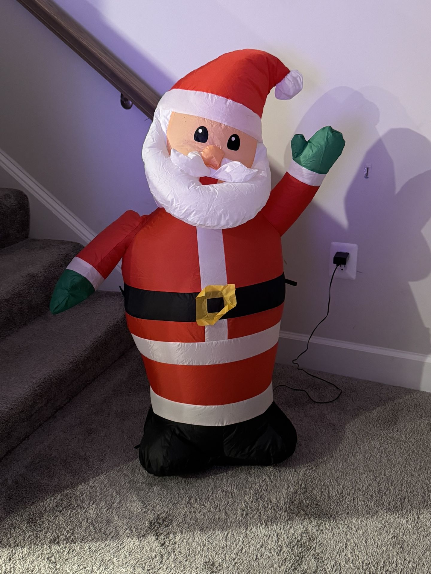 3.5ft Inflatable Santa Claus Yard Decor