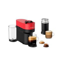 New Nespresso Vertuo Pop+ Red & Accessories
