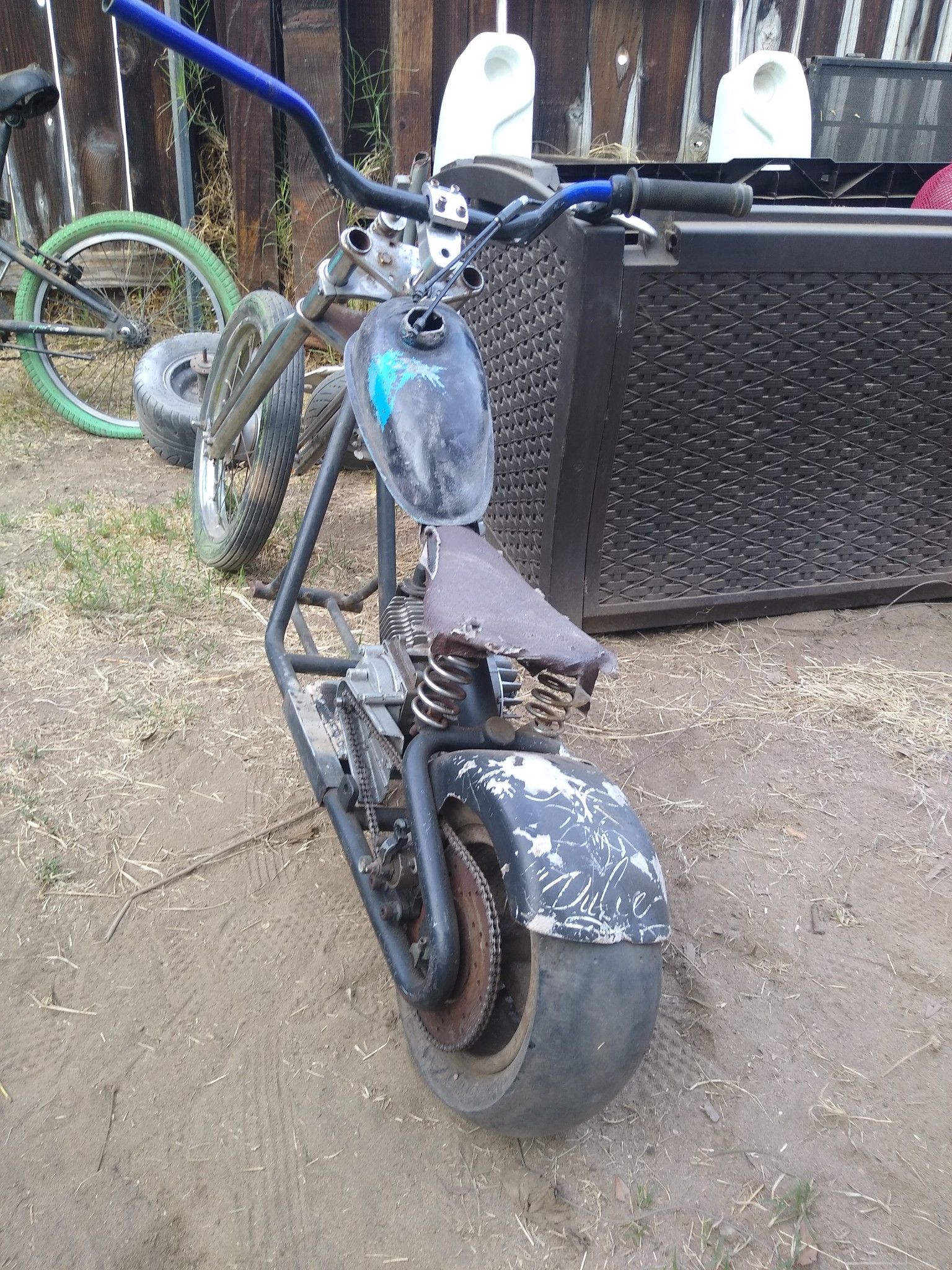 Homemade pocket chopper