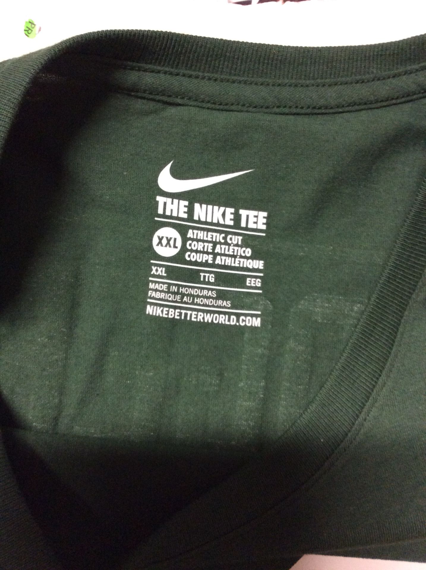 Nike Green Bay packers T-shirt size xxl