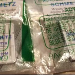 SCHMETZ Mircotex Sharp Sewing Neeedles