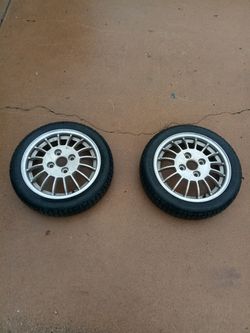 1987 Mazda rx-7 spare tires two of them
