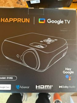 HAPPRUN 4K Google TV Projector