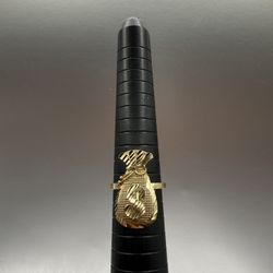 10k Gold Money Bag Ring
