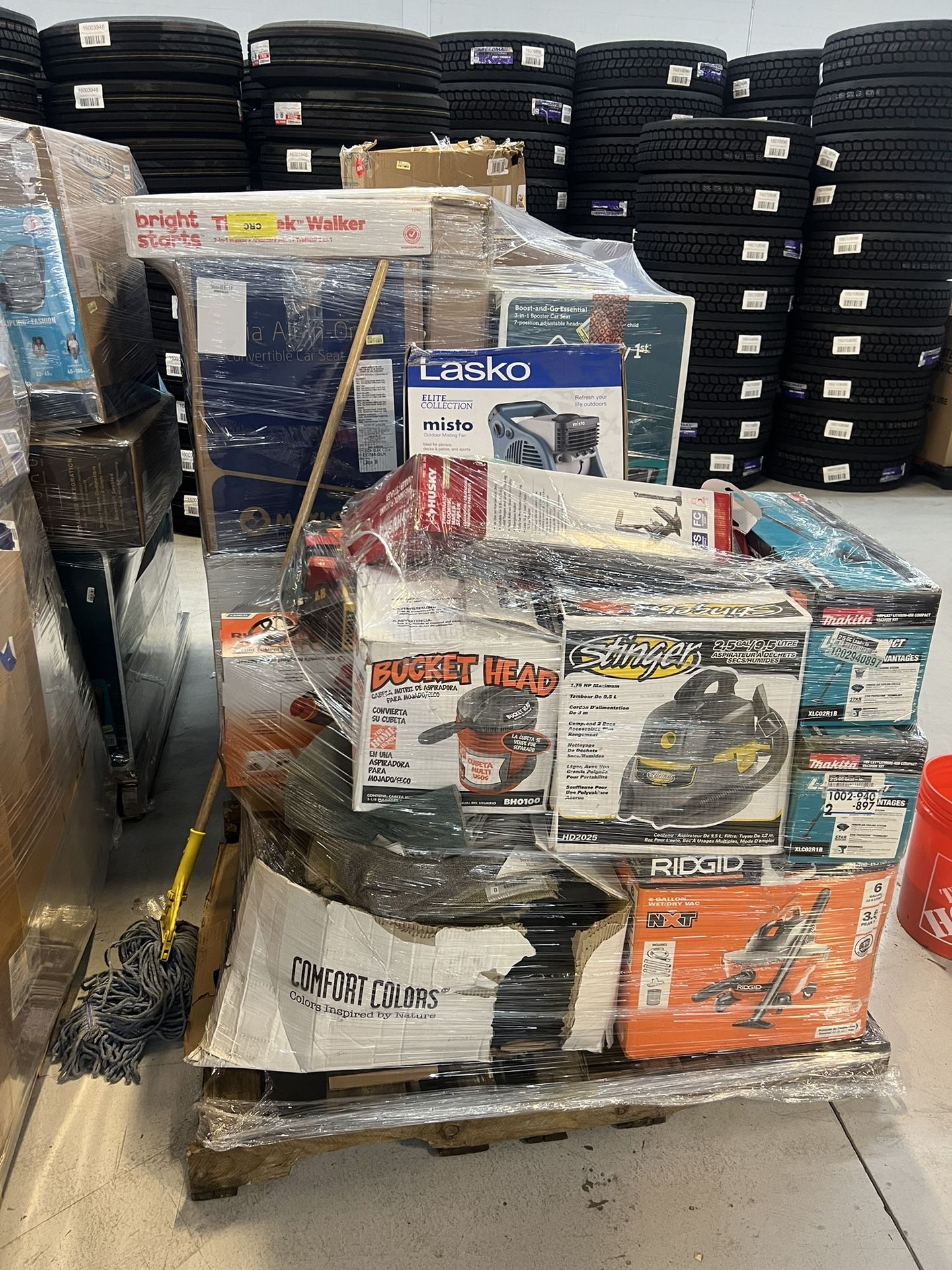 Liquidation Pallets- Various Products