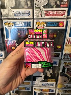 Nee Doh Nice Cube Candy Swirl Stress Toy