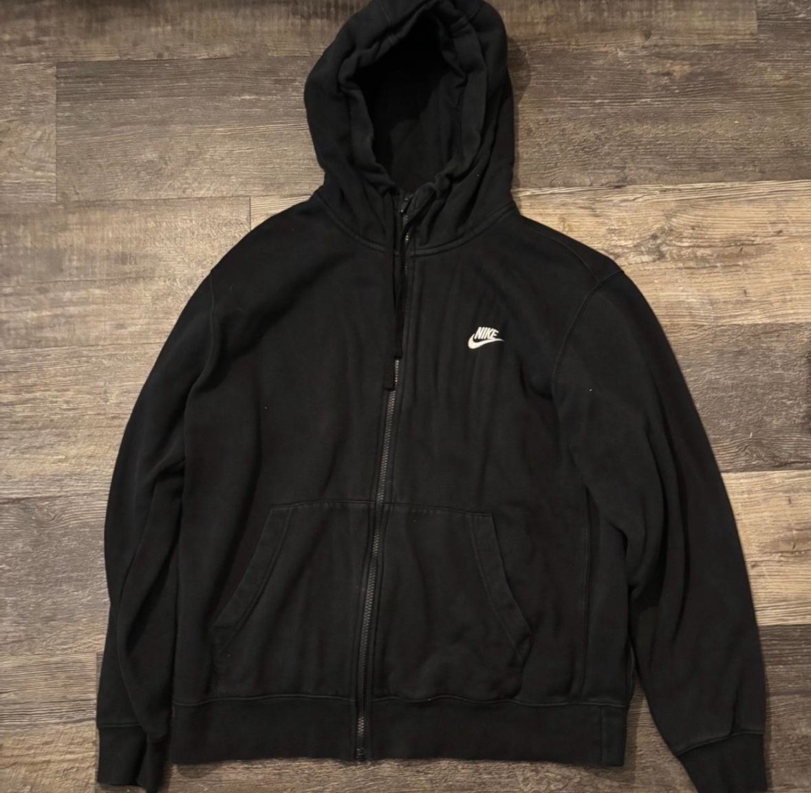 Large Nike Hoodie Zip up