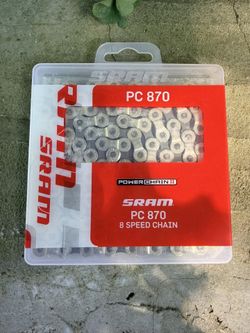 SRAM 8 Speed Bike Chain PC870 (BRAND NEW)