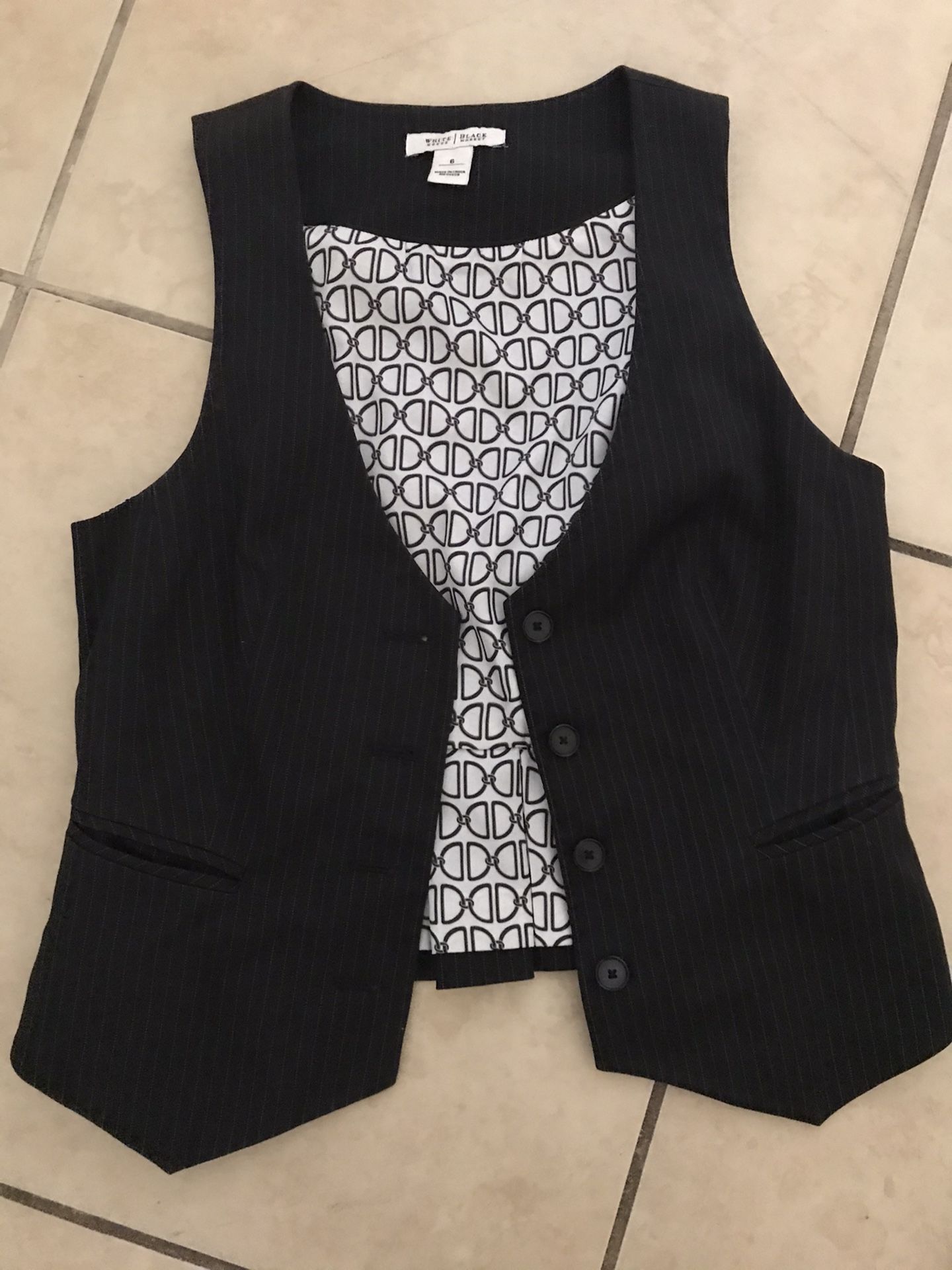 White House black market vest