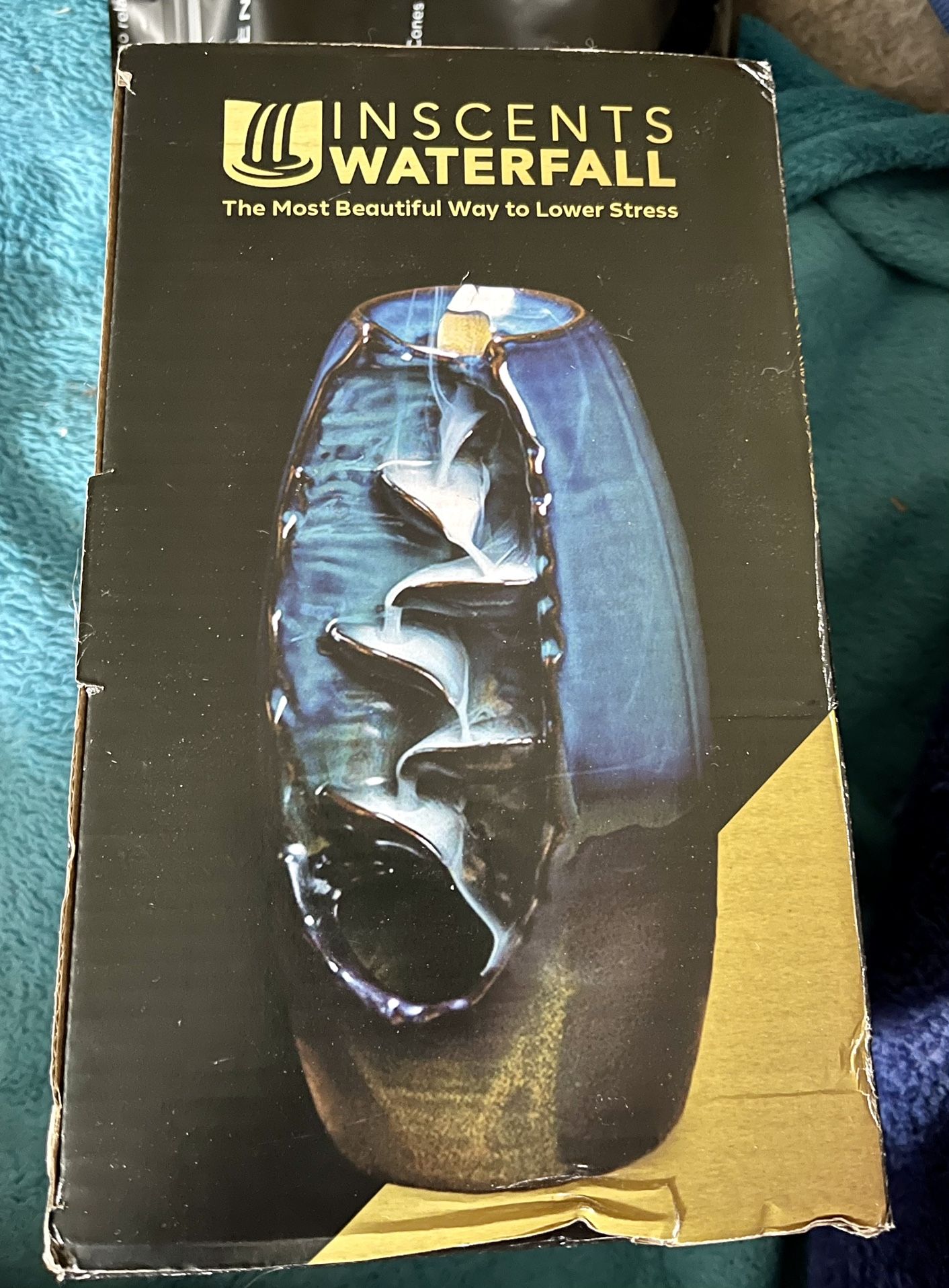 Waterfall Incense Burner With 300 Cones (3 Bags)