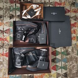Coach Boots, & Heels