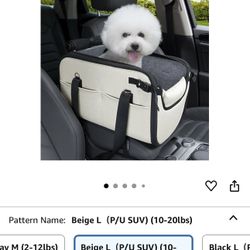 Puppy Or Small Dog Carrier For Cars- Outgrew