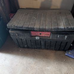 TuffBin container with tools inside