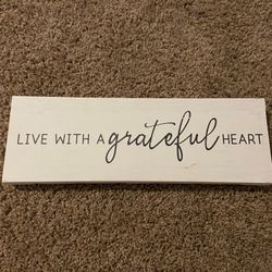Wall Decor Sign 