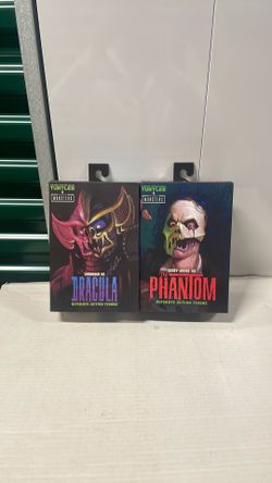 NECA/ TMNT/ Teenage Mutant Ninja Turtles/ Shredder as Dracula/ Casey jones as  the phantom/ Univeral monsters