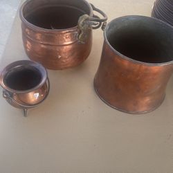 Copper Buckets