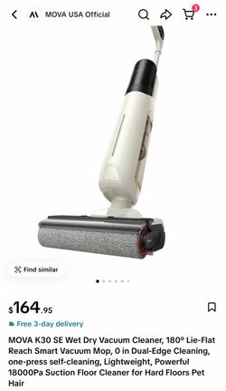 MOVA K30 SE Wet Dry Vacuum Mop