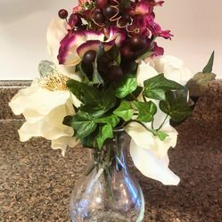 Vase With Flower Arrangements 