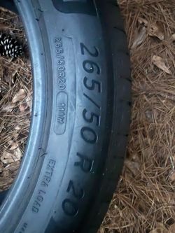 265/50/20 Michelin tire
