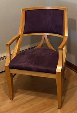 Vintage Biedermeier Accent Chair by high-end heritage brand Baker Furniture.