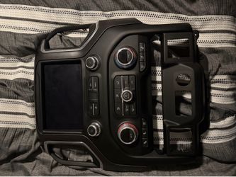 Radio with trim kit