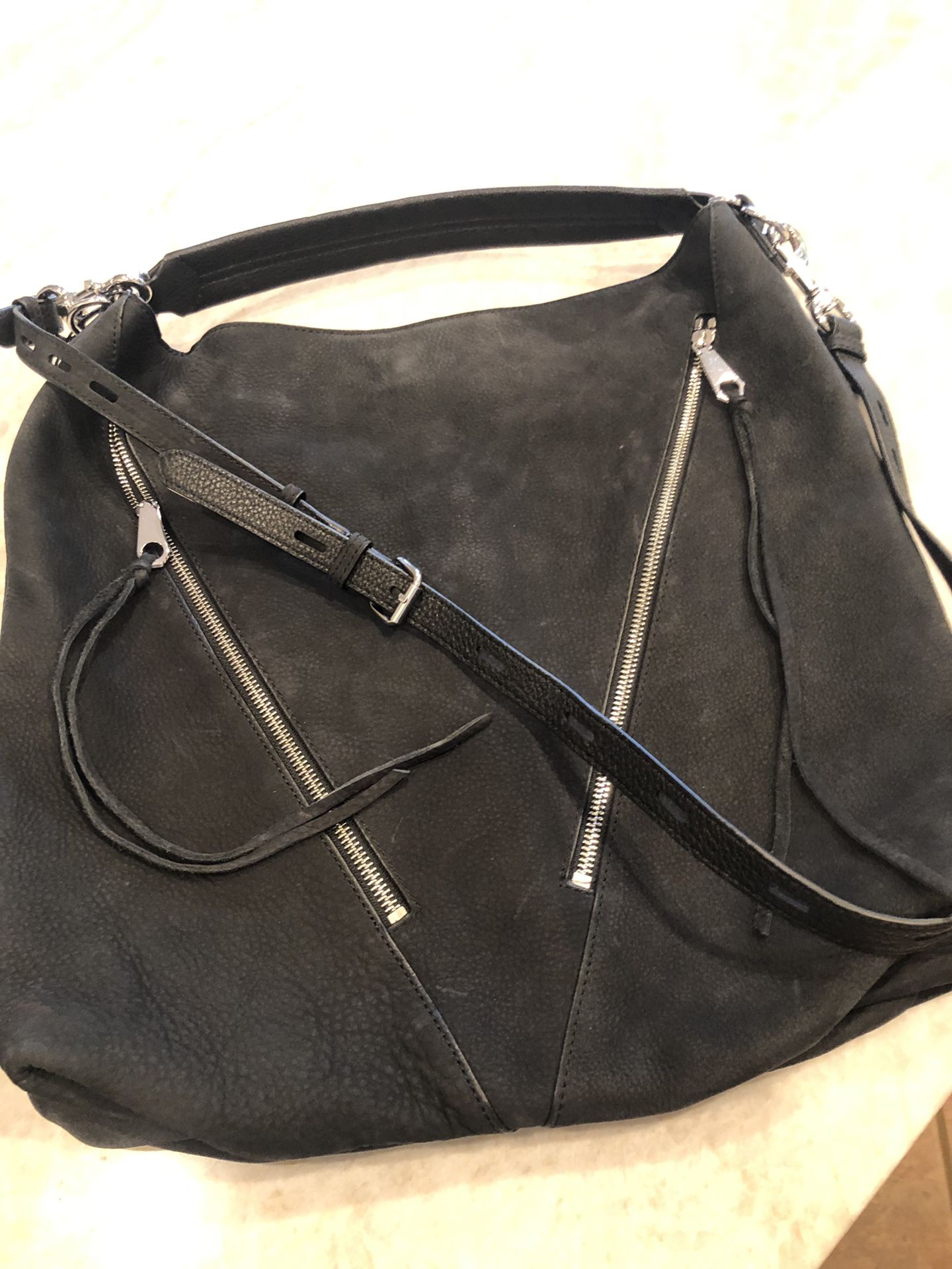 Rebecca Minkoff hobo bag with crossbody strap