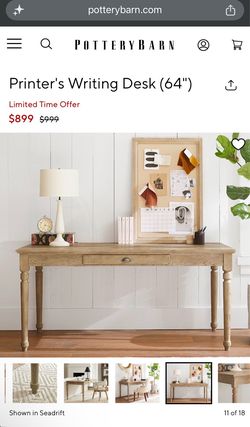 Pottery Barn Writing Desk(s)