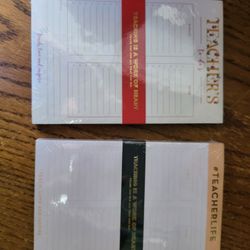 Teacher Note Pads 
