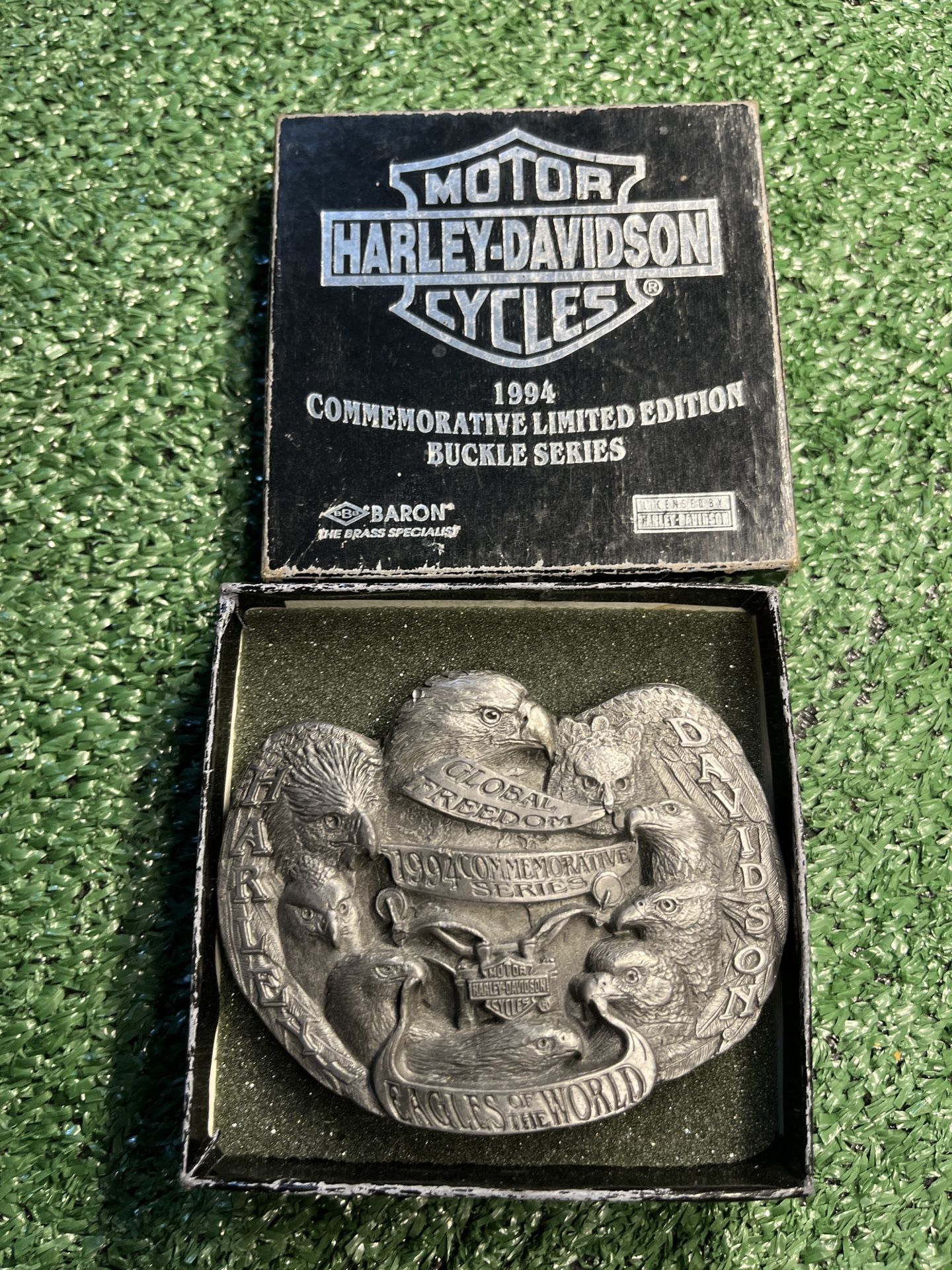 Harley Davidson Limited Edition Belt With Certificate