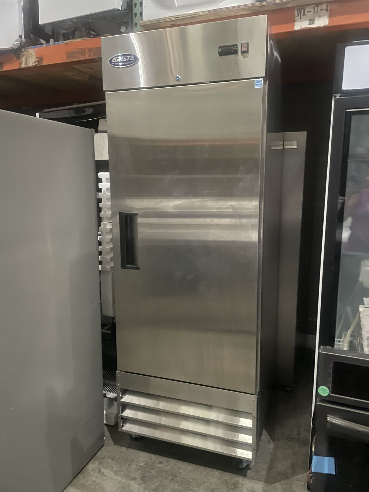 Refrigerator Single Door Reach In Stainless steel