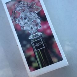 Mikasa Glass Wine Stopper