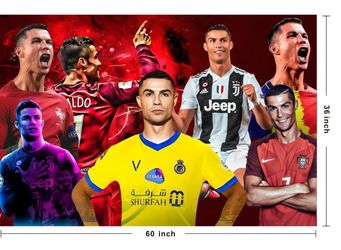 Ronaldo Backdrop Banner