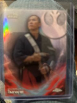 2025 Topps Chrome Star Wars Chirrut Imwe Refactor
