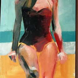 Vintage Swim II by Jennifer Paxton Parker | 24 x 32 in