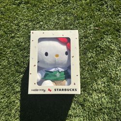 Hello Kitty Starbucks Plushie 